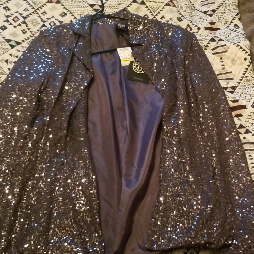Sequin jacket